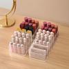7Grids Lipstick Organizer Clear Cosmetic Jewelry Box Lipstick Holder Display Rack Acrylic Makeup Organizer Lipstick Storage Box