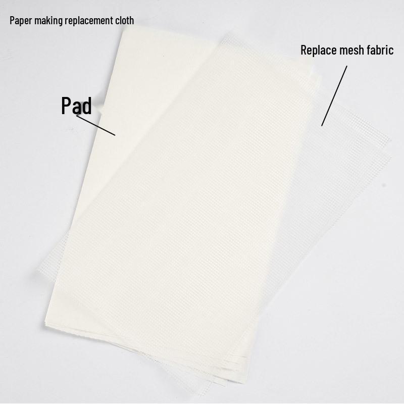 Old-Style Wooden Double-Layer Papermaking Frame for DIY Kids' Crafts and Art Projects