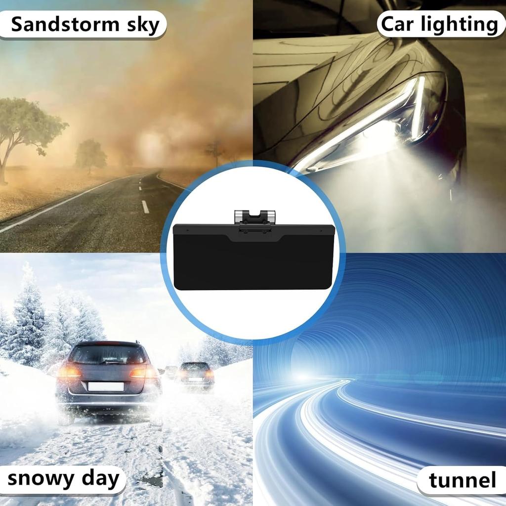 Sun Visor Extender For Car, 2025 New Adjustable Car Visor Extender Sun Blocker, Anti-Glare, Protect UV Ray, Easy To Tall, Safe Driving Accessories