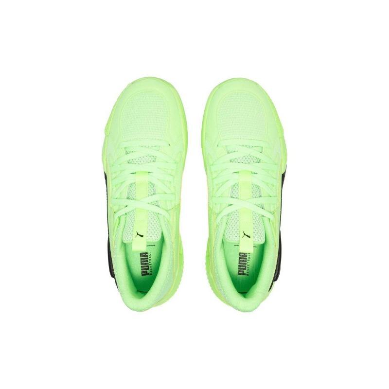 PUMA Court Rider 1.0 Chaos Unisex Low Basketball Shoes Green Black 378269-01