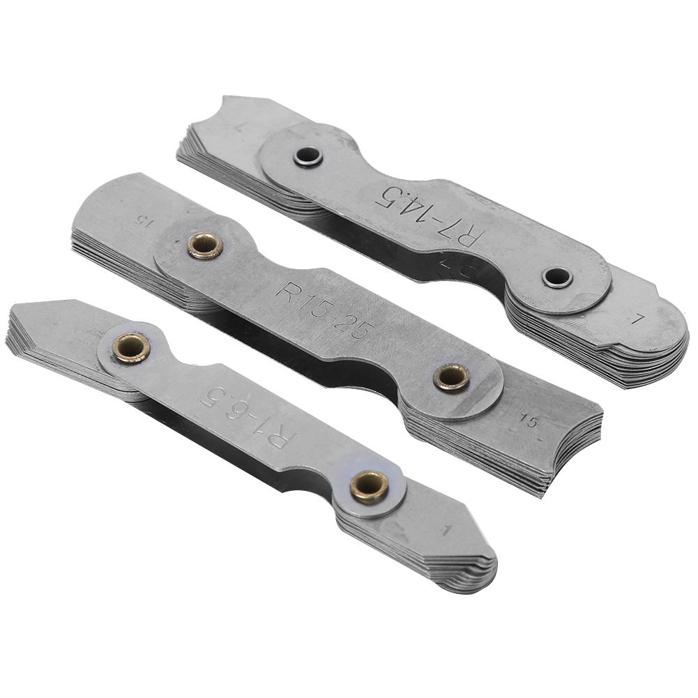 3 pezzi Calibro Raggio Acciaio Inossidabile Orologio Riparazione Strumento