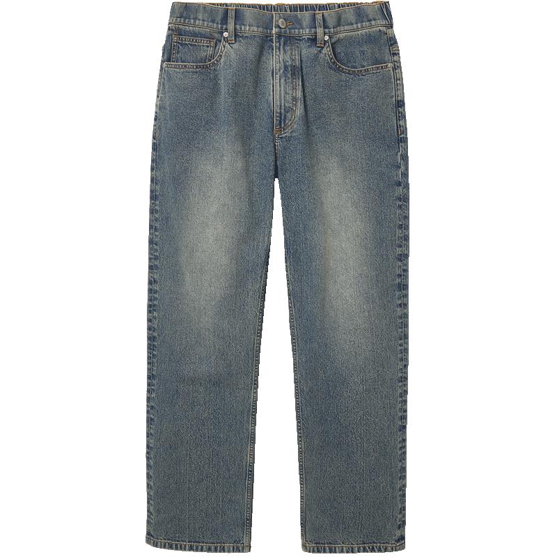 

JACK&JONES Men s Washed Straight-Leg Denim Jeans W38/L34