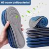 2/4pcs Memory Foam Orthopedic Insoles for Shoes Men Women Nano Antibacterial Deodorization Insole Sweat Absorption Running Cushion