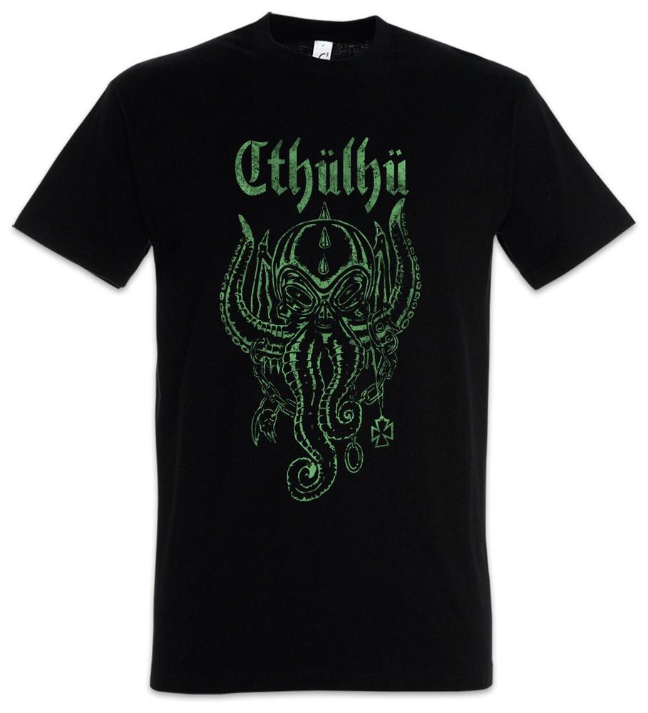 CTHÜLHÜ T-SHIRT Wars Horror Arkham H. P. Miskatonic Dunwich