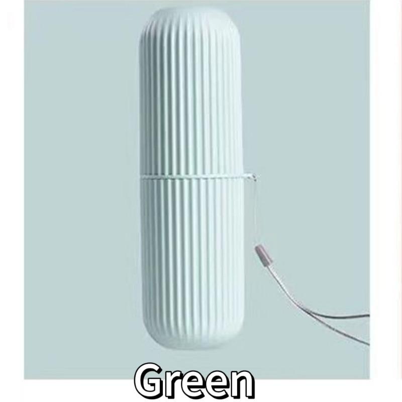Travel Toileting Cup Toothbrush Cup Toothpaste Storage Box Portable Dental Appliance Box Toothbrush Bucket Simple Mouthwash Cup