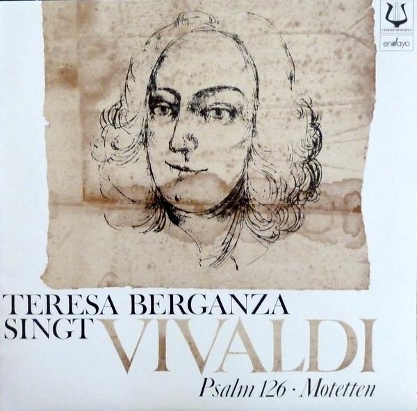 LP Record ANTONIO VIVALDI TERESA BERGANZA Teresa Berganza Singt Vivaldi Psal SCGLX73840 Christophorus Germany Classical Used