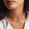 Colorful Beads Necklace Fashionable Clavicle Chain Woman Neck Jewelry Statement Necklace Suitable for Various Occasion
