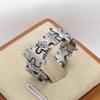 2026 Jewelry, European and American Personalized Retro Puzzle Men's Jewelry Matching Exquisite Ring