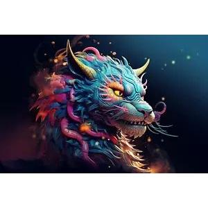 Cat-Dragon Tapestry 75x100