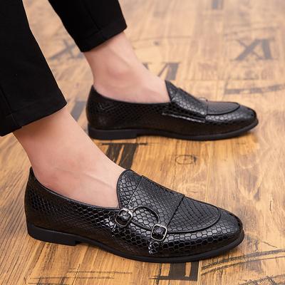 Leather Shoes Men's Business Handsome Pointed Casual Shoes Spring and Autumn Large Size Hairstylist Trend Nightclub Loafers