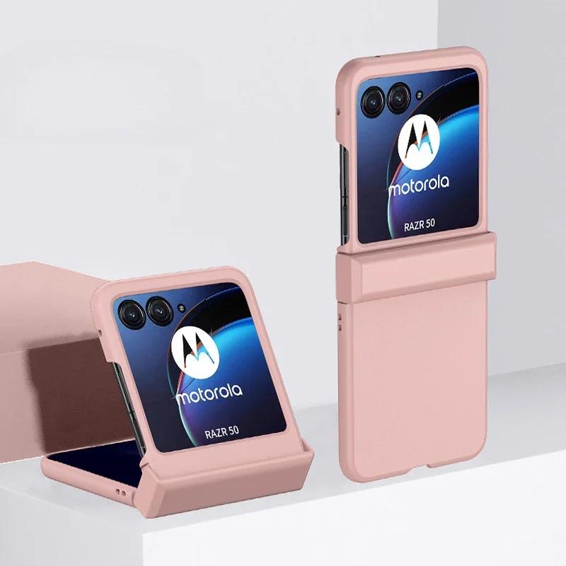 Moto Razr 2026 PC Hard Shell Hinge Protection Phone Case for Motorola Razr 50 Ultra Razr 50 Shockproof Protective Cover