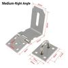 Household Door Clasp Lock Burglar-proof Gate Bolt Durable Shed Latch