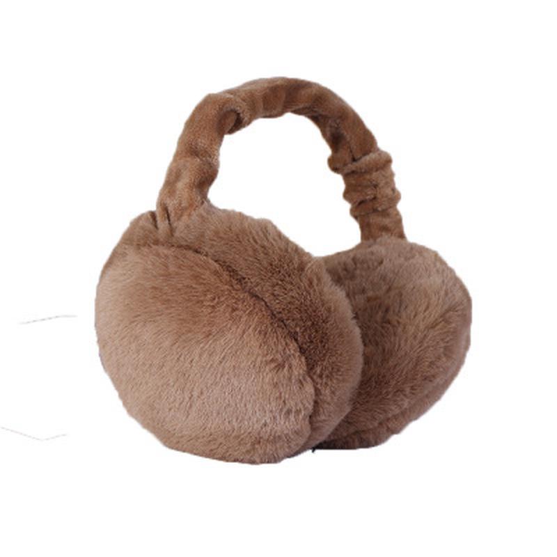 Women who sell fur, winter warm earmuffs the earmuffs on their ears the warmer the headband earmuffs
