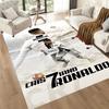 Cristiano Ronaldo Area Rug Design For Outdoor Balcony Bedrooms Dormitory Antislip Carpet Anime Office Decor Wedding Party Gift