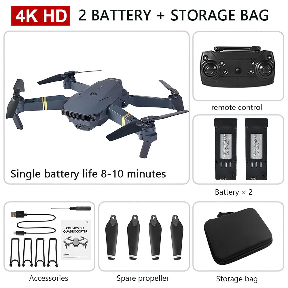 New E58 Pro Wide-angle 4K HD Camera Drone Real-time Transmission Photography/video Long Flight Drone Mobile WiFi Control