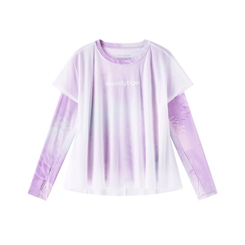 Moodytiger Girls' Fairy Family Cooling Long Sleeve Top