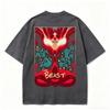The Binding of Isaac Indie Anime Lover Washed T-shirt Year round clothing high quality personality Clothes Plus Size Unisex New Model Couples tee