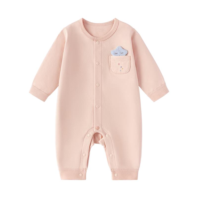 Babylove Cotton Long-Sleeve Romper 90