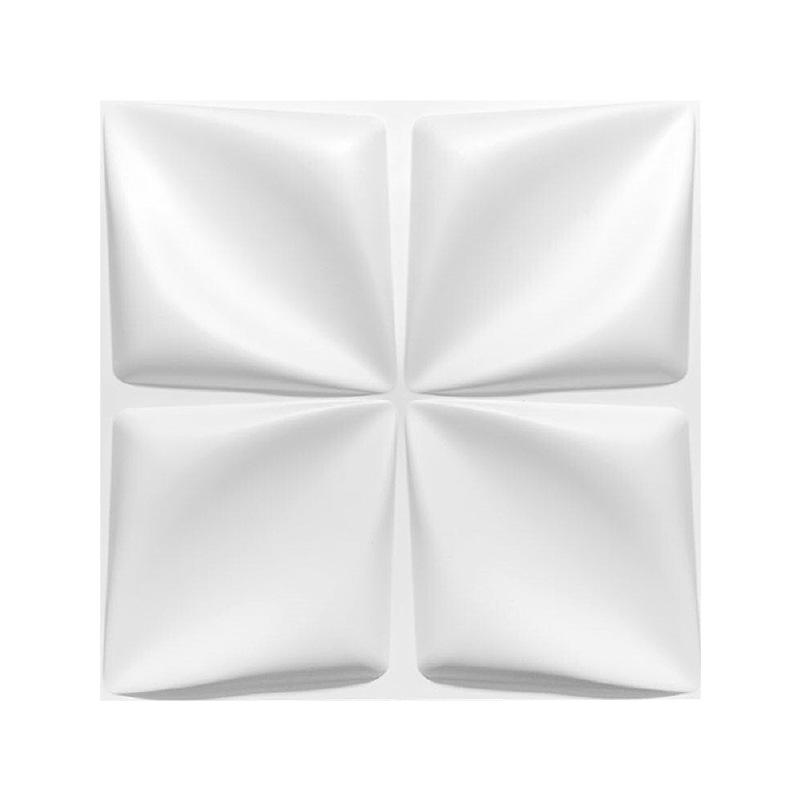 12 Pannelli Murali 3D Goffrati PVC Spessore 0,8 cm per Decorazione Parete di Sfondo Casa Hotel