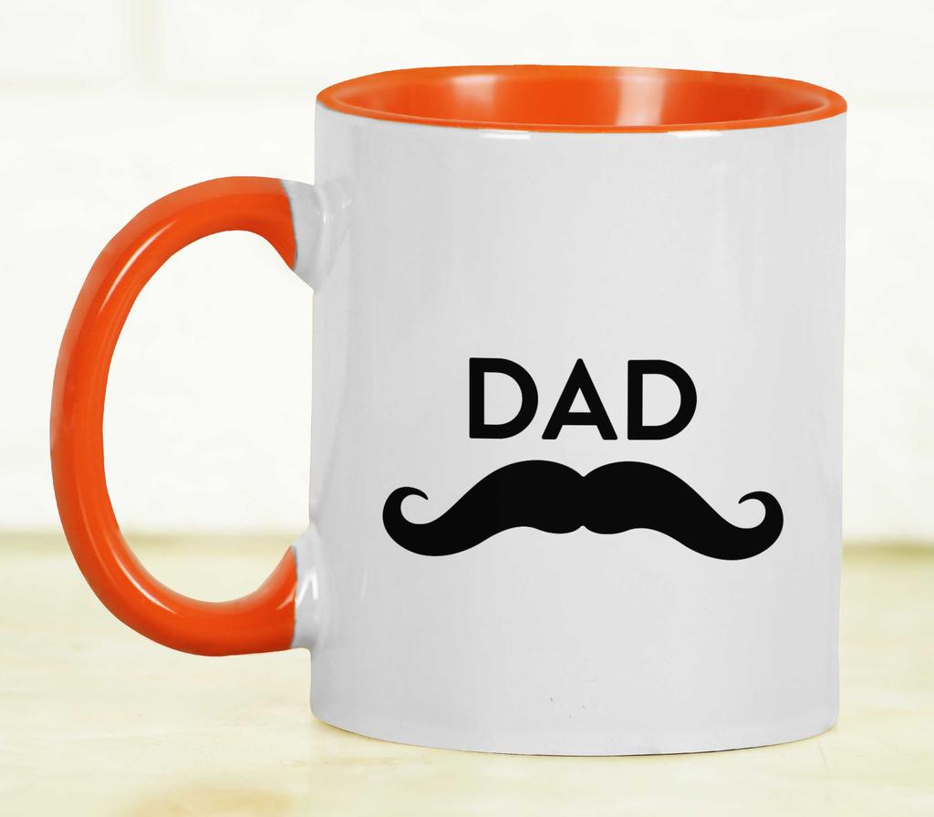 Inkdotpot Dad 11oz Ceramic  Coffee Mug Novelty Gift For Daddy Father  S Day Gift