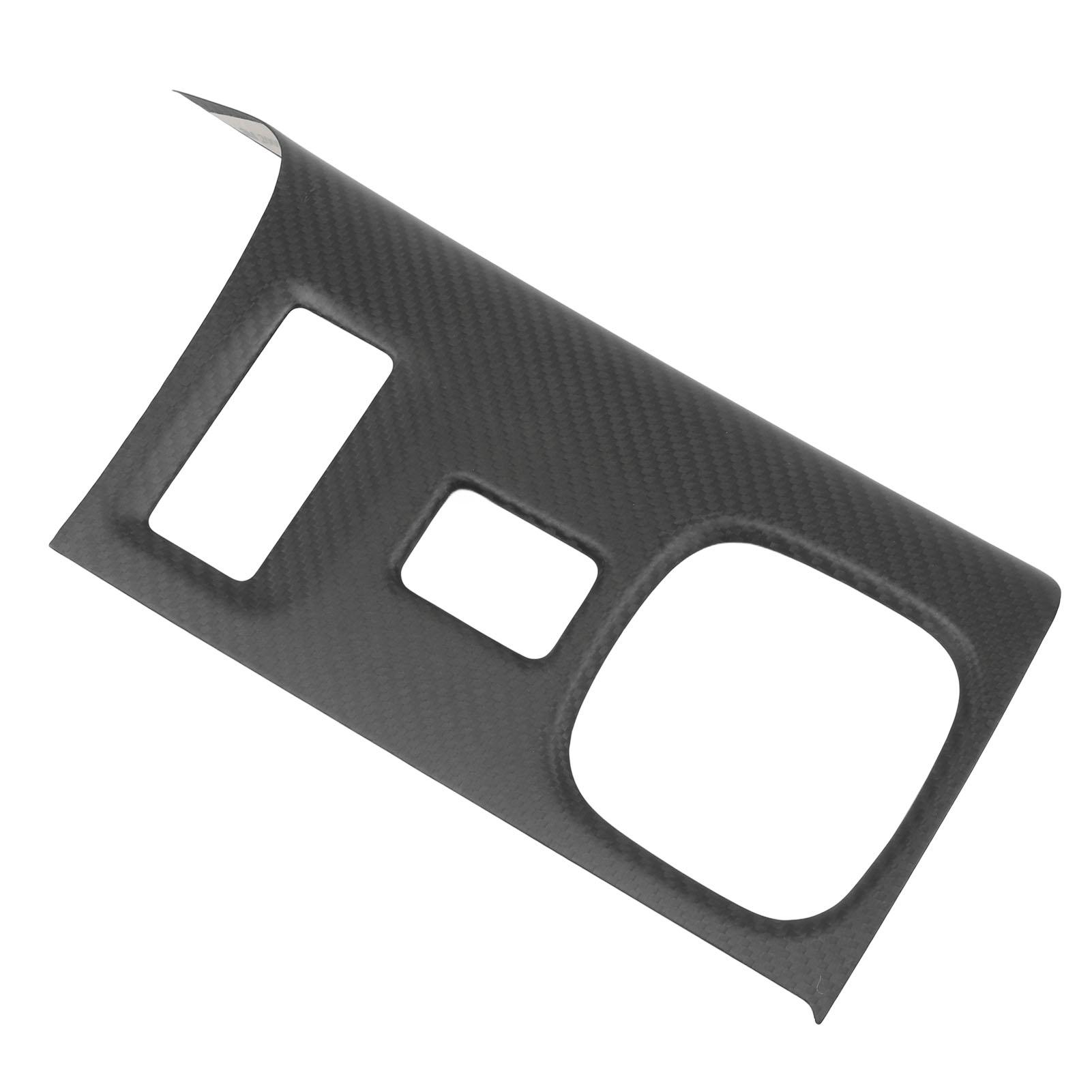 

Накладка на панель переключения передач центральной консоли автомобиля из углеродного волокна, замена для Toyota GR86 2022 и далее