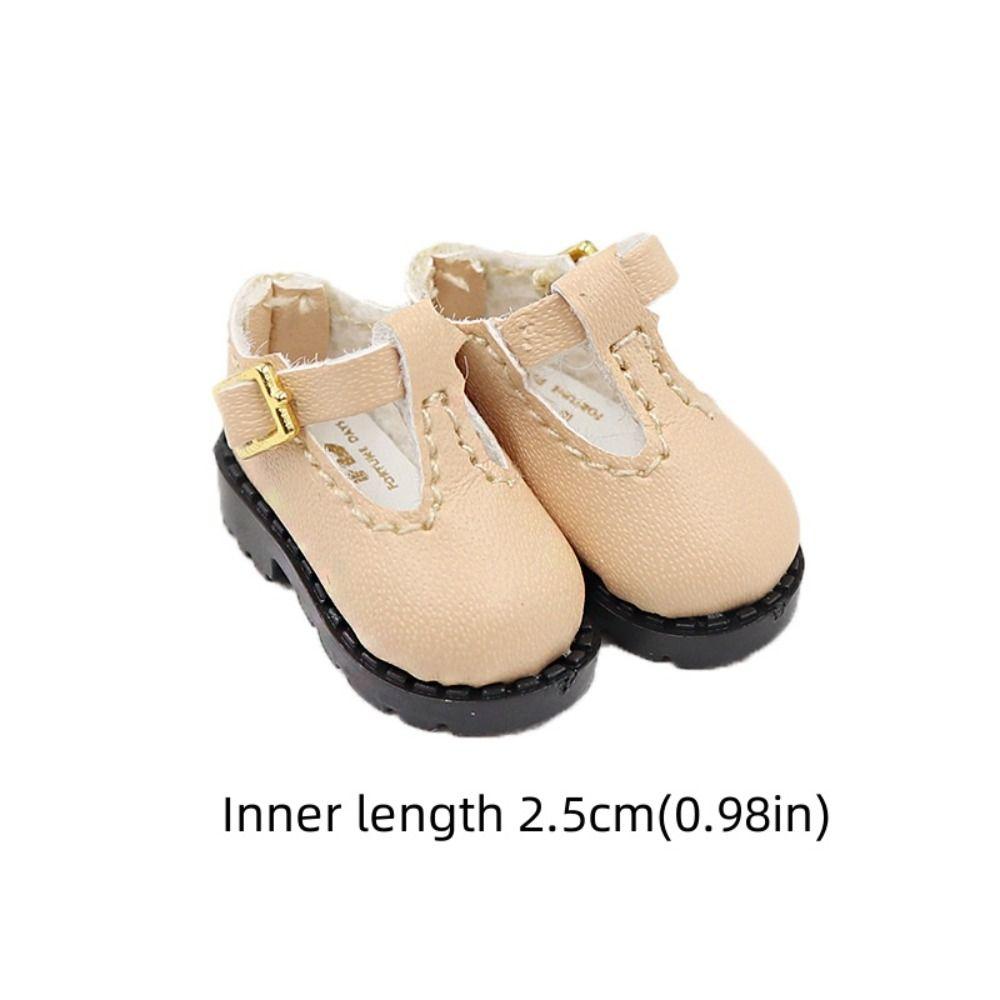 Pretend Play OB22 OB24 Shoes Cute Outfit Doll Leather Shoes For Blyth Doll Shoes  Doll Accessories
