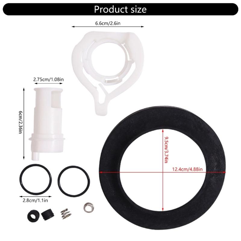 42049 Replacement RVs Toilet Water Valves Assembly RVs Toilet Parts for Style II Toilet Water Valves Style II Kit