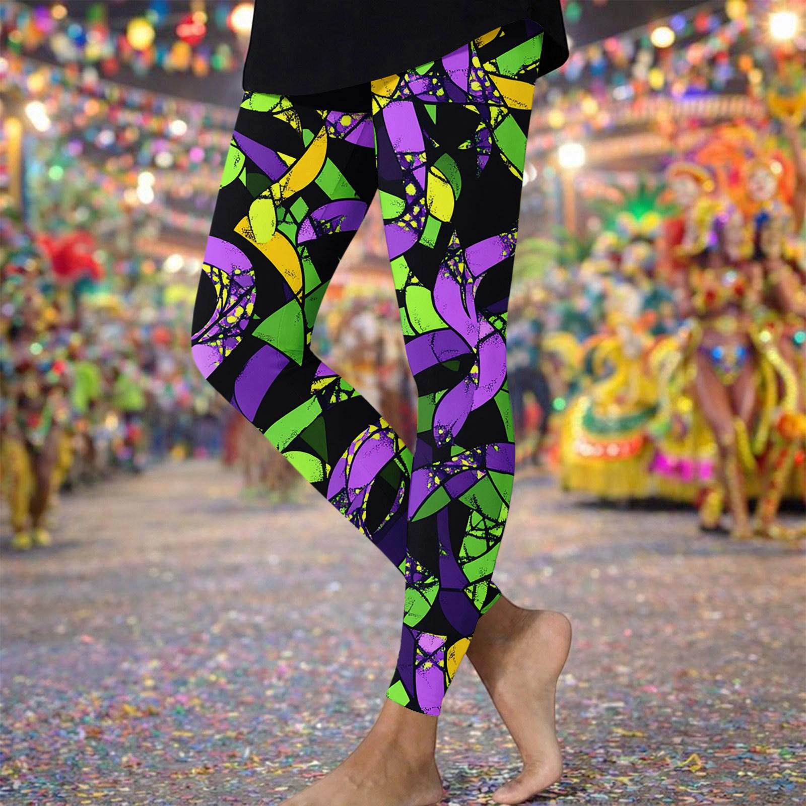 

Leggings For Women High Waisted Printed Soft Stretchy Workout Yoga Pants Gifts L