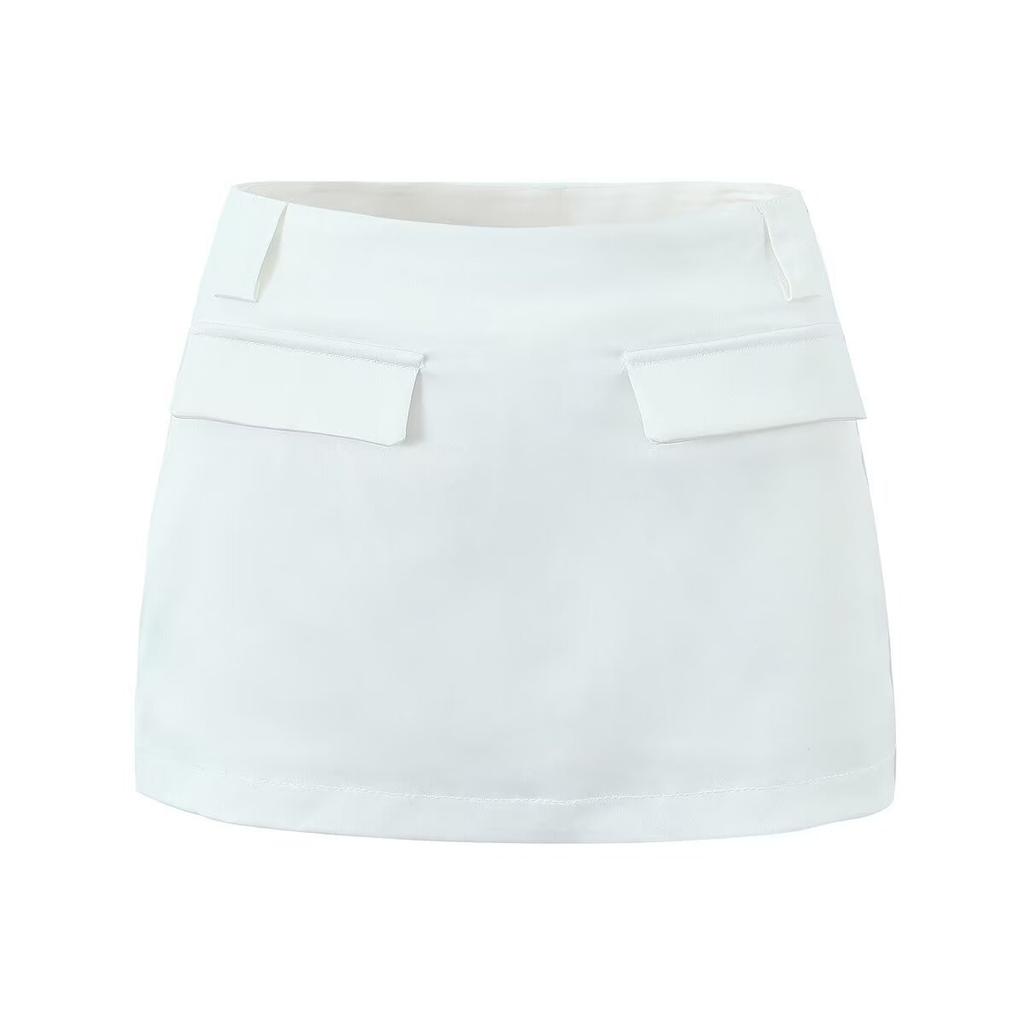 European and American style, new women's clothing, bag cover decorative skirt short skirt (with culottes inside)