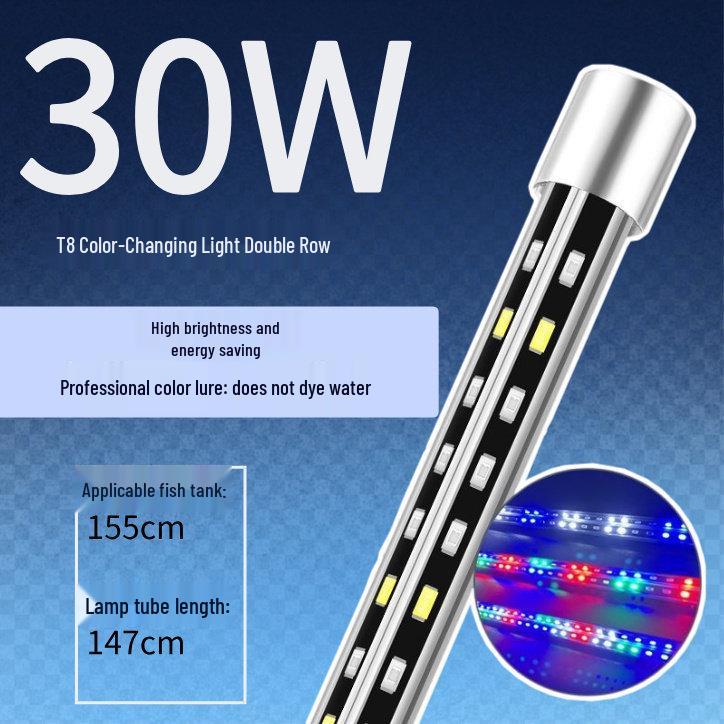 LED Fish Tank Light: Waterproof, Super Bright, Submersible Aquarium Light for Arowana.