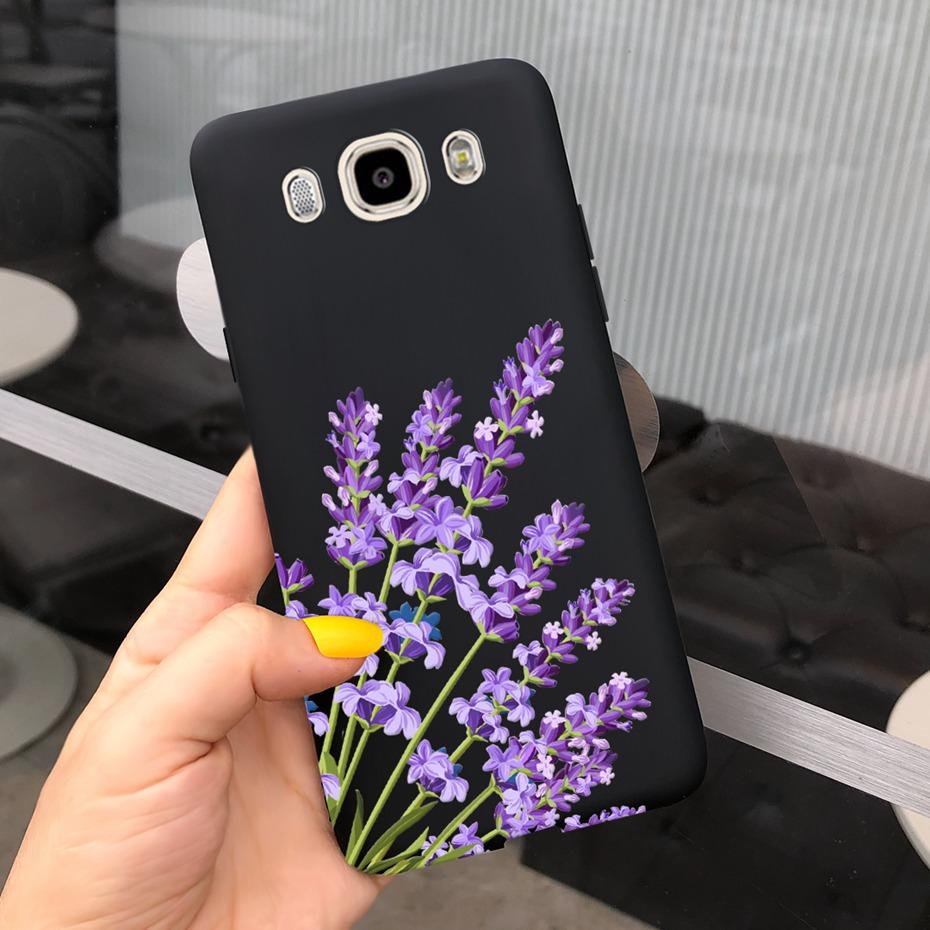 Soft TPU Case For Samsung J7 J5 J3 2016 Phone Case Flower Printed Silicone Cute Back Cover For Samsung Galaxy J3 J5 7 2016 Funda