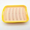Sausage Maker Mould 6 Cavity Silicone DIY Ham Hot Dog Making Moulds with Lid Kitchen Household Sausages Cake Baking Tools Molds Sausage Maker