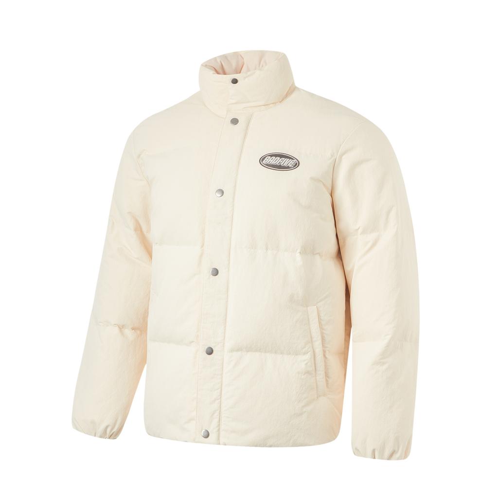 Li-Ning Anti-Five Series Water-Repellent Casual Versatile Zipper Stand Collar Comfortable Breathable Short Down Jacket Men Jacket AYMU075-6