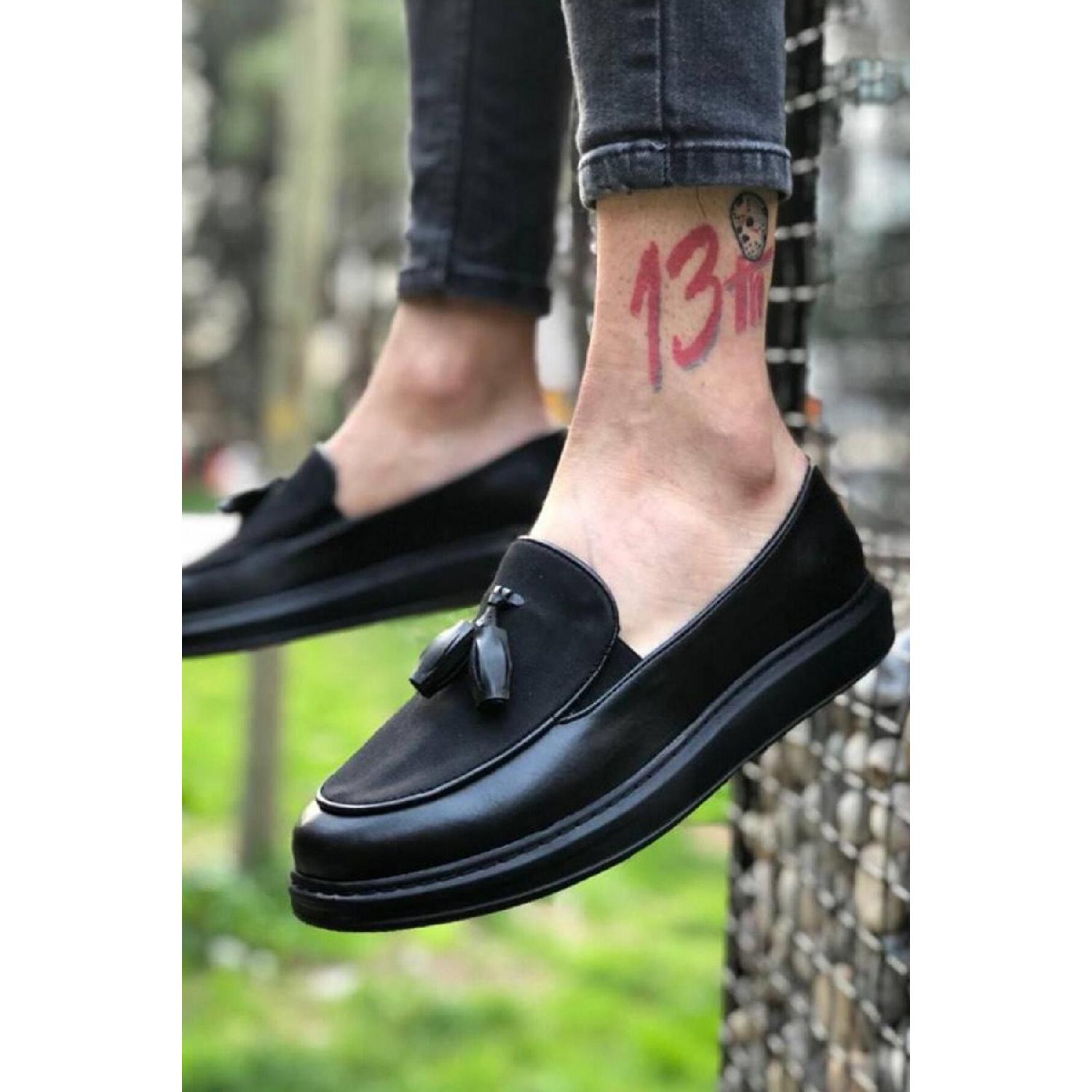 

Мужская черная спортивная обувь Ch002 37