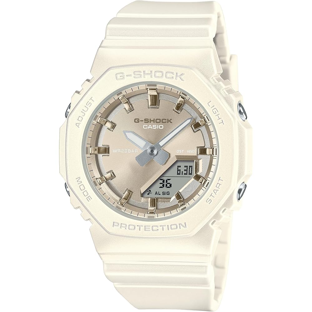 Casio G-Shock GMA-P2100ST-7A Boys Size Watch White Overseas Model