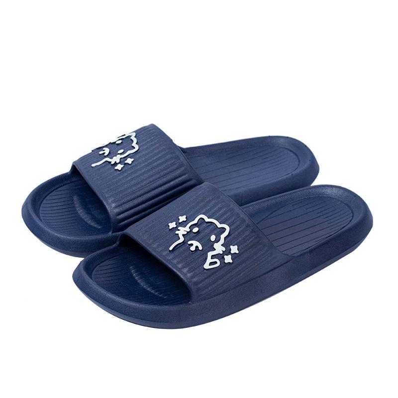 Kapcie damskie letnie słodkie kreskówki można nosić na zewnątrz kryty łazienka kąpiel antypoślizgowe sandały dla par męskie