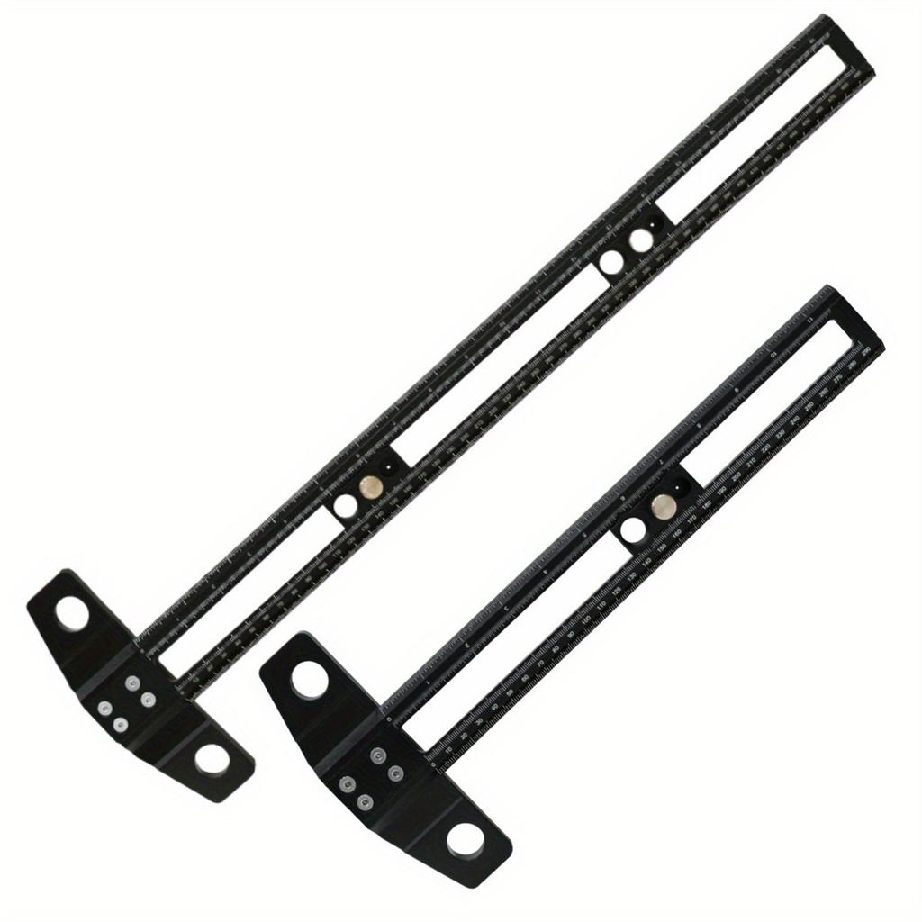 Functional Angles and Marking Ruler Positioning Tool for Home Renovations and Woodcrafts with Long Time Finish