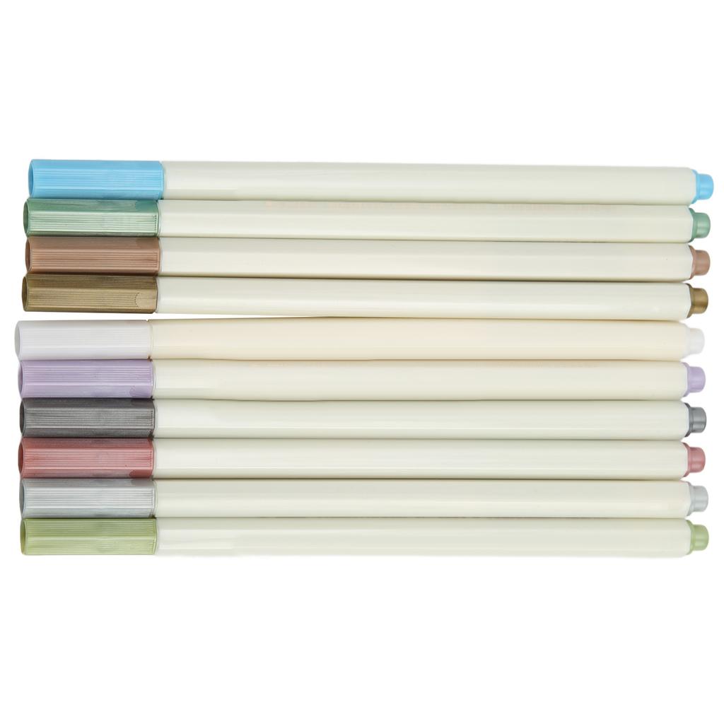 Metallic-Farbstifte 10 Farben Starke Deckkraft Umweltfreundliche Marker zum Malen Scrapbooking DIY-Basteln