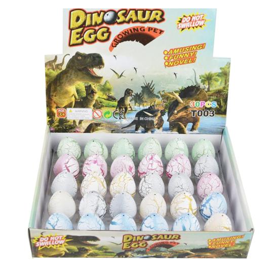 30Pcs/Box Novel No Odor Gift Reusable Easter Eggs Dinosaur Toys Display Mold Party Favor Egg Figure