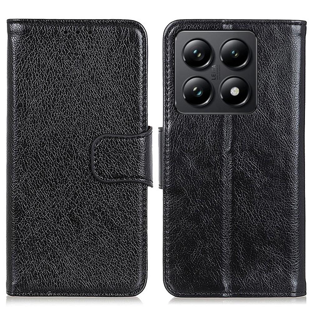 For Xiaomi 14T Case Nappa Texture Split Leather Wallet Phone Cover