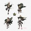 Attack On Titan 2 Clipart Patches For Clothes Large Anime Patches Heat Transfer Vinyl Sticker Iron On Transfers For Clothes