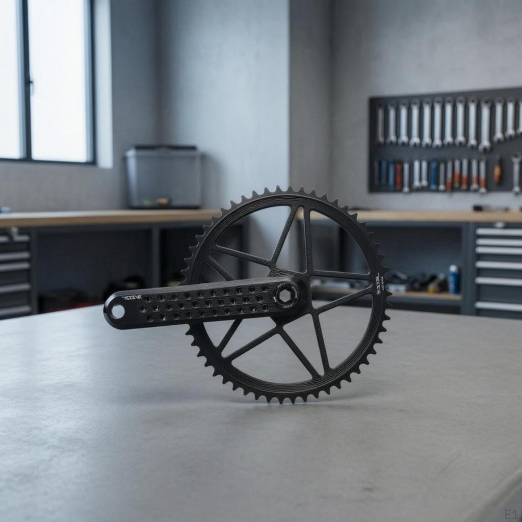 Folding Bike Crankset Reliable Components Stiffer for Cyclists