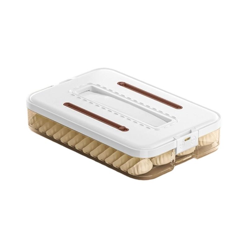 Clear Refrigerator Organizers Container With Secure Locking Lid Food Safe PP Materials For Iced Meals