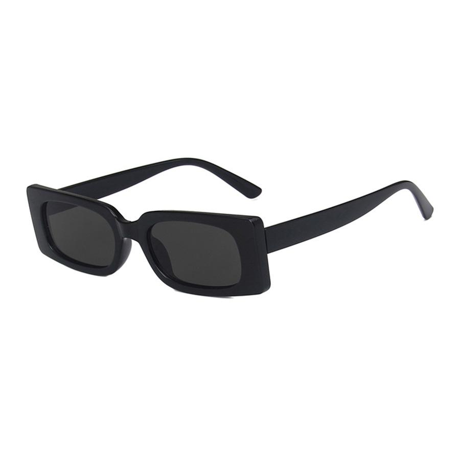 1pc Women Elegant Rectangular Leopard Frame Sunglasses For Outdoor Vacation Outfits Musical Festival Accessories