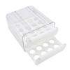 Egg Drawer Double Layer Transparent 32 Lattice Large Capacity Egg Storage Box for Refrigerator