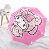 1pc My Melody Automatic Opening/Closing Umbrella with Foldable Design, Iron Frame Outdoor Umbrella for Festivals, Travel, Daily Use, Gift for Fans.Q01