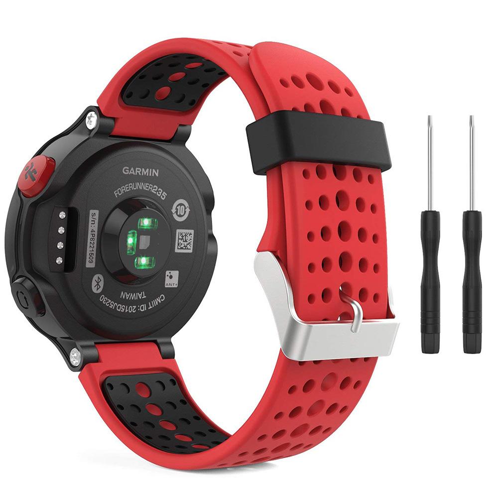 Pro Garmin Forerunner 235 235Lite /220/230/620/630 náramek pro Garmin Forerunner 735XT Chytrý náramek Silikonový řemínek k hodinkám