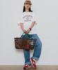 Yunibeoseugameonteu Ug Symbol Logo Print T-Shirt_White