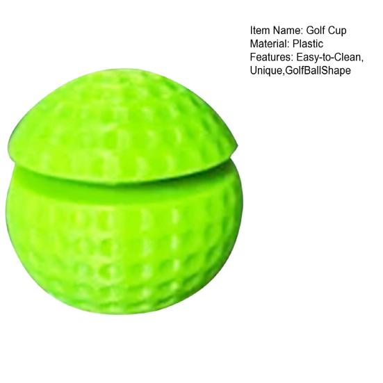 Golf Ball Shot Glass Golf Ball Drinking Cup Novelty Golf