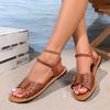 Fashion New 2025 Women Flat Sandals Large Size Butterfly Beach Shoes Women Rivets Rubber Sole Open Toe Sandals Women Sandalias De Mujer
